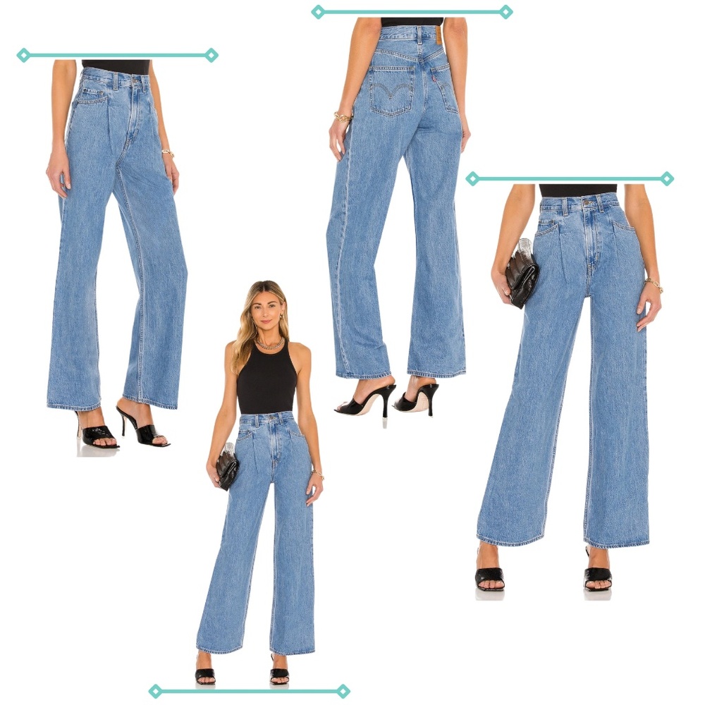 Levi's Tailored High Loose Denim Jeans